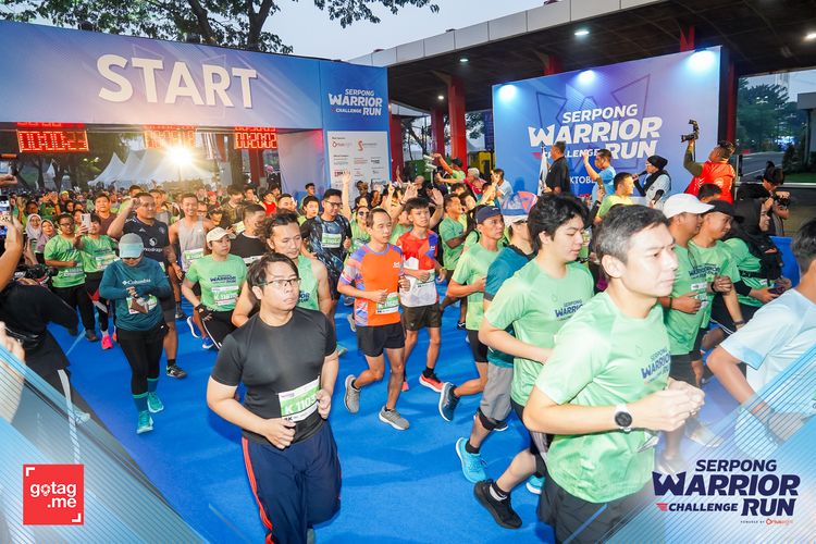 Race photo from SERPONG WARRIOR CHALLENGE RUN