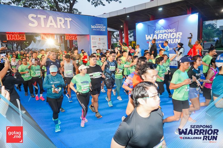 Race photo from SERPONG WARRIOR CHALLENGE RUN