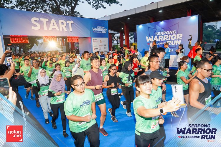 Race photo from SERPONG WARRIOR CHALLENGE RUN