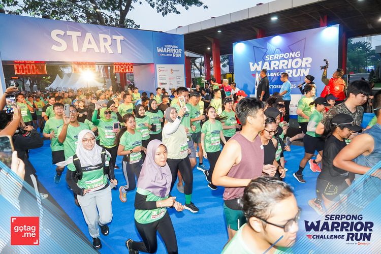 Race photo from SERPONG WARRIOR CHALLENGE RUN