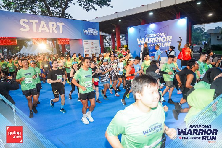 Race photo from SERPONG WARRIOR CHALLENGE RUN