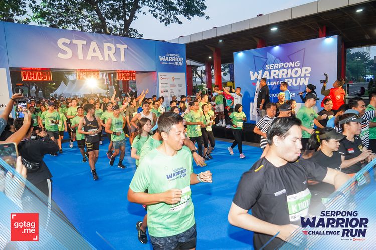 Race photo from SERPONG WARRIOR CHALLENGE RUN
