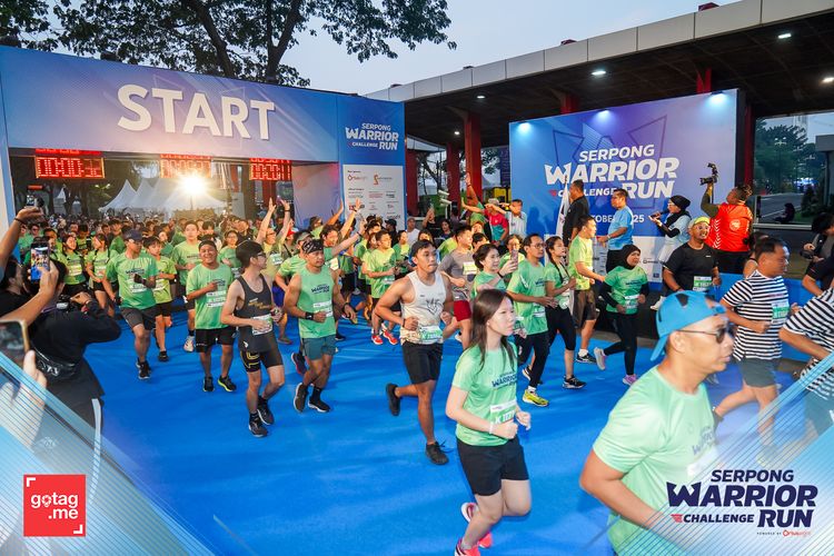 Race photo from SERPONG WARRIOR CHALLENGE RUN