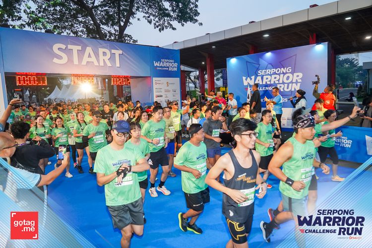 Race photo from SERPONG WARRIOR CHALLENGE RUN