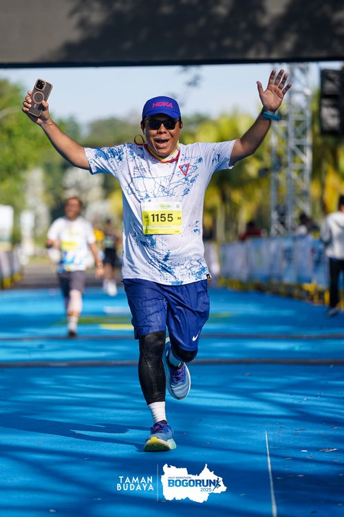 Race photo from Taman Budaya x BOGORUN 2025
