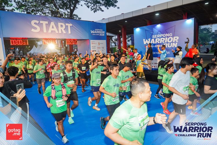 Race photo from SERPONG WARRIOR CHALLENGE RUN