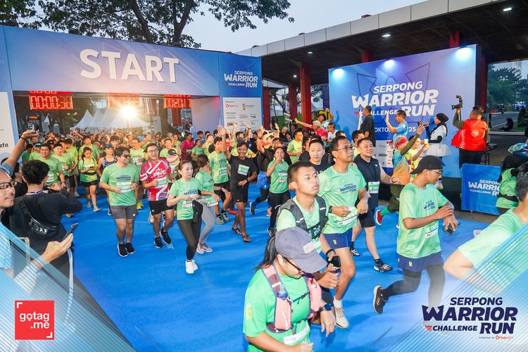 Race photo from SERPONG WARRIOR CHALLENGE RUN