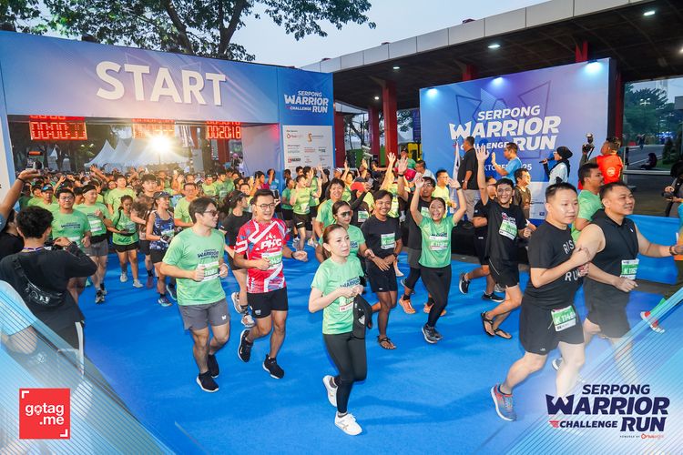 Race photo from SERPONG WARRIOR CHALLENGE RUN