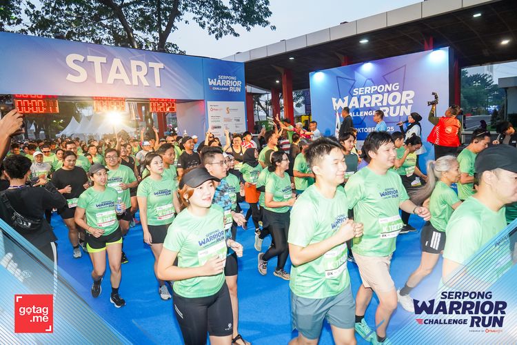Race photo from SERPONG WARRIOR CHALLENGE RUN