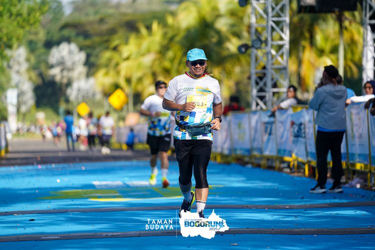 Race photo from Taman Budaya x BOGORUN 2025