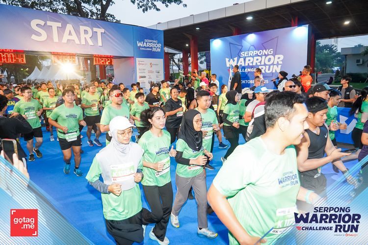 Race photo from SERPONG WARRIOR CHALLENGE RUN