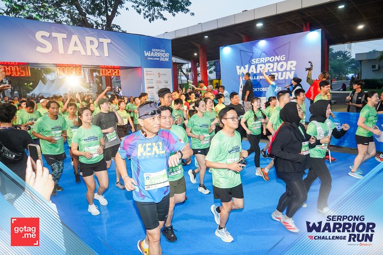 Race photo from SERPONG WARRIOR CHALLENGE RUN