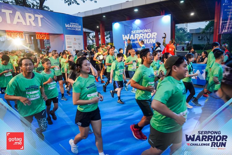 Race photo from SERPONG WARRIOR CHALLENGE RUN
