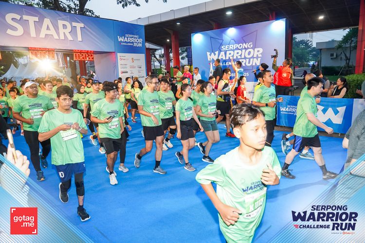 Race photo from SERPONG WARRIOR CHALLENGE RUN