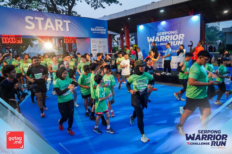 Race photo from SERPONG WARRIOR CHALLENGE RUN