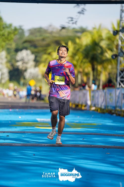Race photo from Taman Budaya x BOGORUN 2025