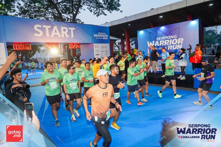 Race photo from SERPONG WARRIOR CHALLENGE RUN
