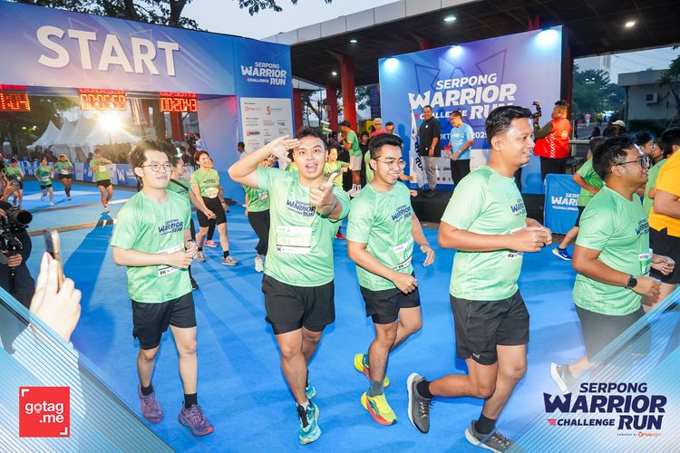 Race photo from SERPONG WARRIOR CHALLENGE RUN