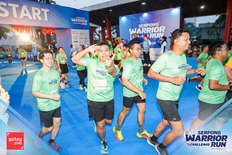 Race photo from SERPONG WARRIOR CHALLENGE RUN