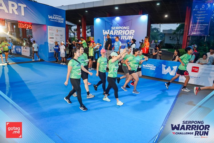 Race photo from SERPONG WARRIOR CHALLENGE RUN