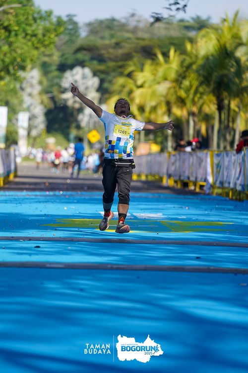 Race photo from Taman Budaya x BOGORUN 2025