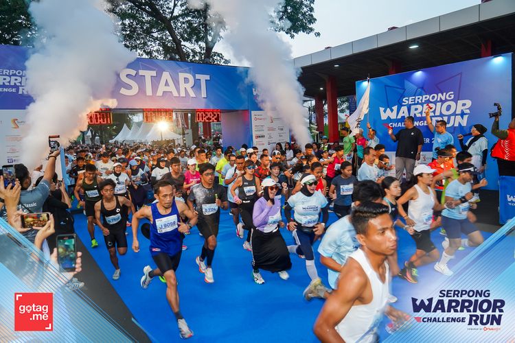 Race photo from SERPONG WARRIOR CHALLENGE RUN