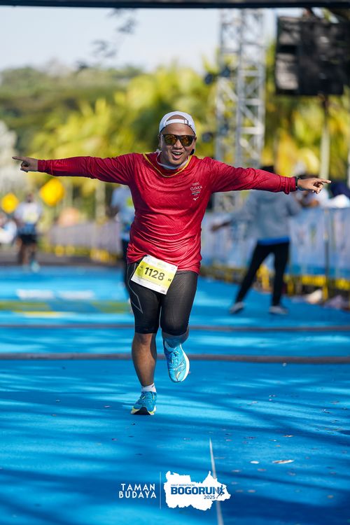 Race photo from Taman Budaya x BOGORUN 2025