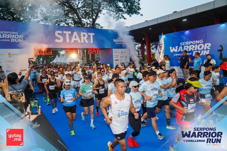 Race photo from SERPONG WARRIOR CHALLENGE RUN