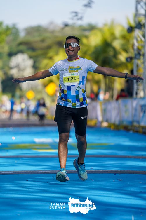 Race photo from Taman Budaya x BOGORUN 2025