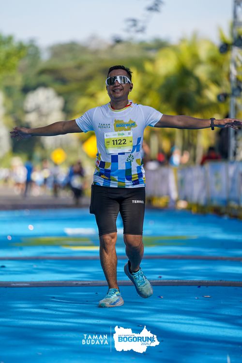 Race photo from Taman Budaya x BOGORUN 2025