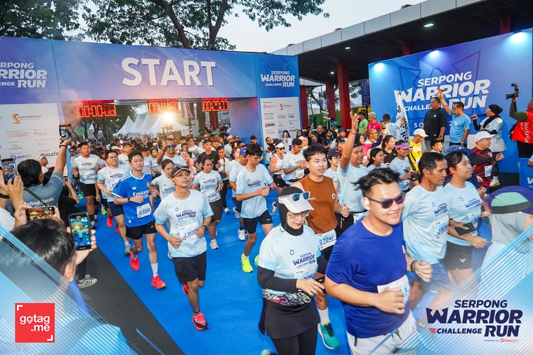 Race photo from SERPONG WARRIOR CHALLENGE RUN