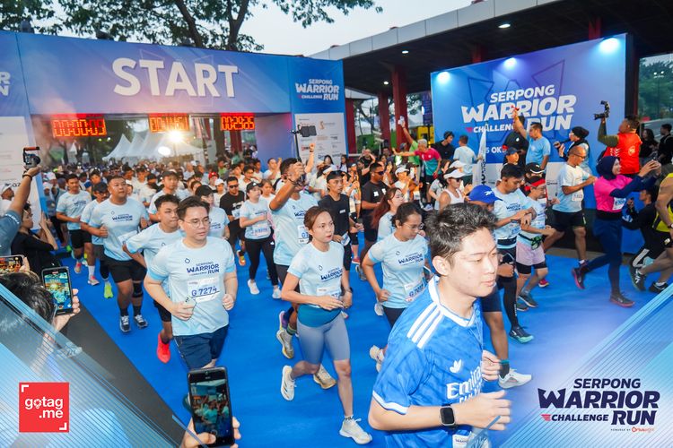 Race photo from SERPONG WARRIOR CHALLENGE RUN