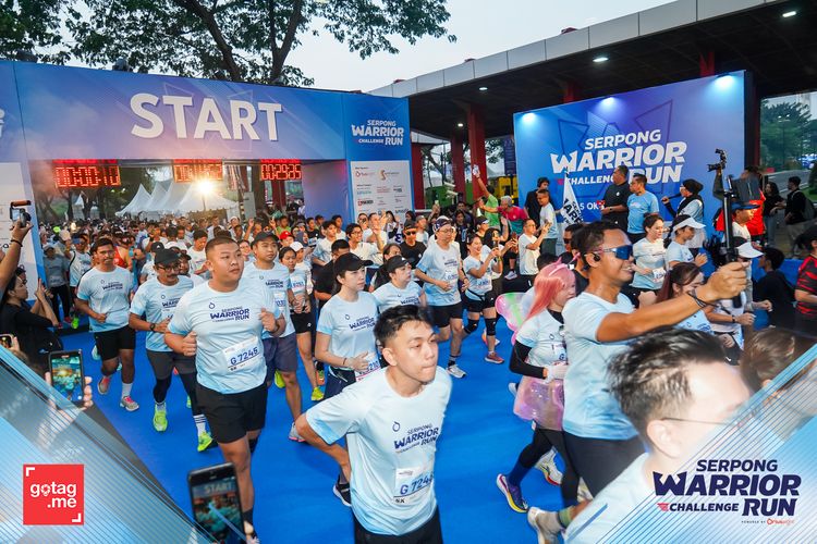 Race photo from SERPONG WARRIOR CHALLENGE RUN