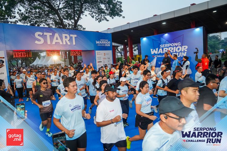 Race photo from SERPONG WARRIOR CHALLENGE RUN