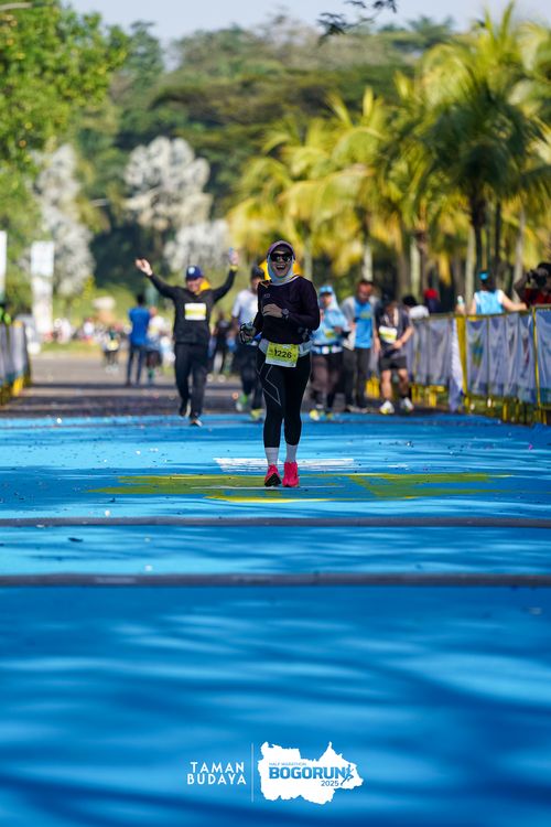 Race photo from Taman Budaya x BOGORUN 2025