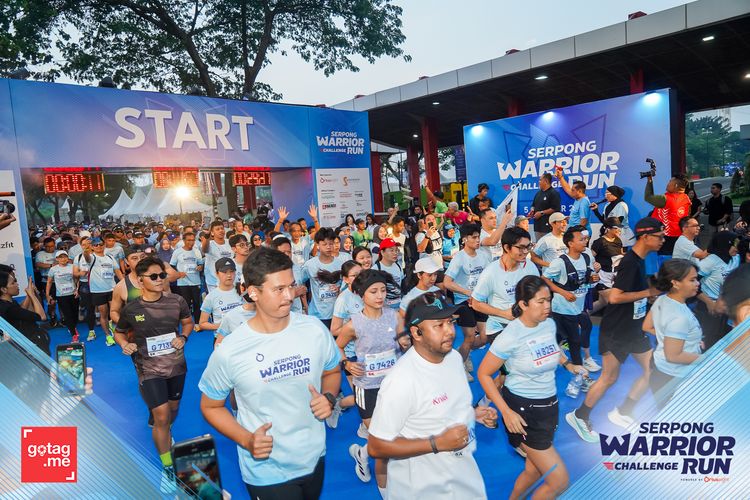 Race photo from SERPONG WARRIOR CHALLENGE RUN