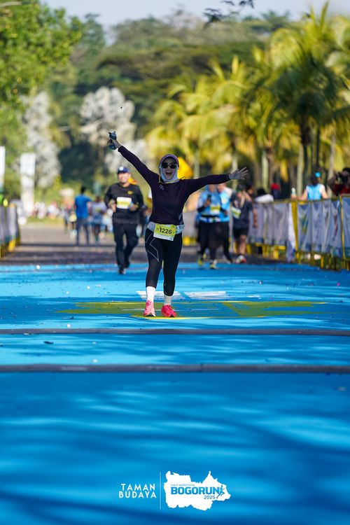 Race photo from Taman Budaya x BOGORUN 2025
