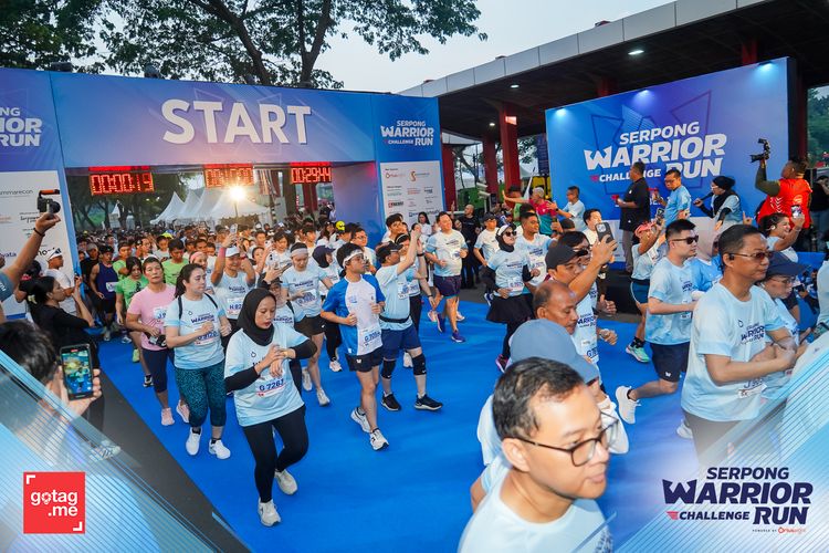 Race photo from SERPONG WARRIOR CHALLENGE RUN
