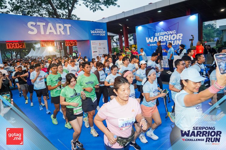 Race photo from SERPONG WARRIOR CHALLENGE RUN