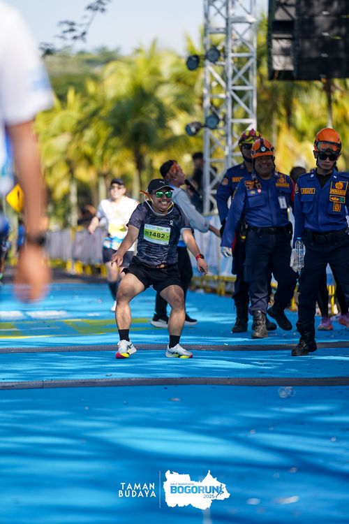 Race photo from Taman Budaya x BOGORUN 2025