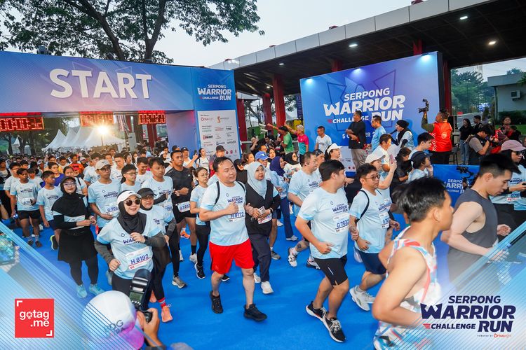 Race photo from SERPONG WARRIOR CHALLENGE RUN
