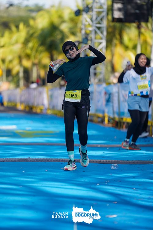 Race photo from Taman Budaya x BOGORUN 2025