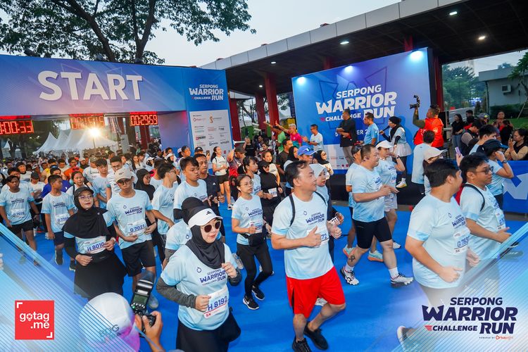 Race photo from SERPONG WARRIOR CHALLENGE RUN