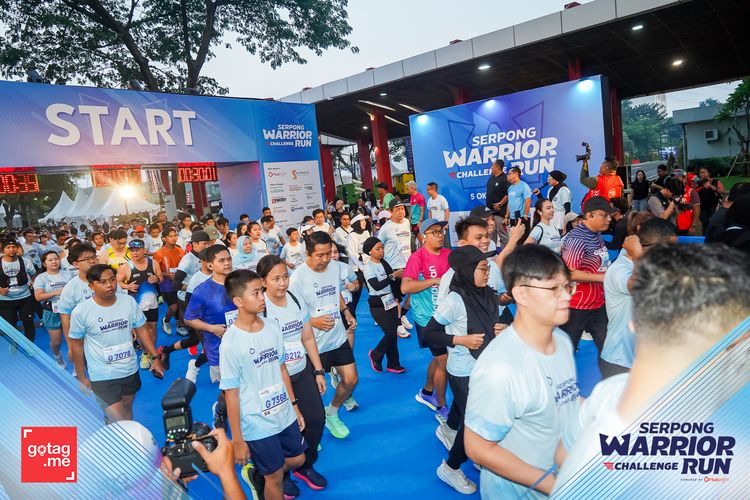 Race photo from SERPONG WARRIOR CHALLENGE RUN
