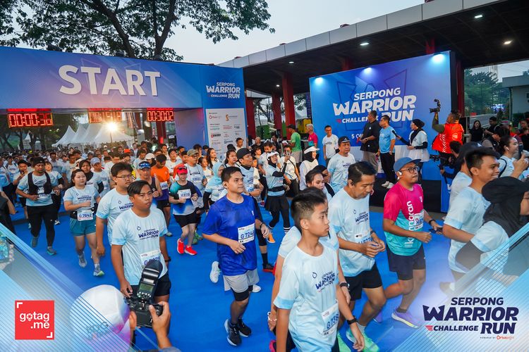 Race photo from SERPONG WARRIOR CHALLENGE RUN