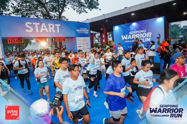 Race photo from SERPONG WARRIOR CHALLENGE RUN