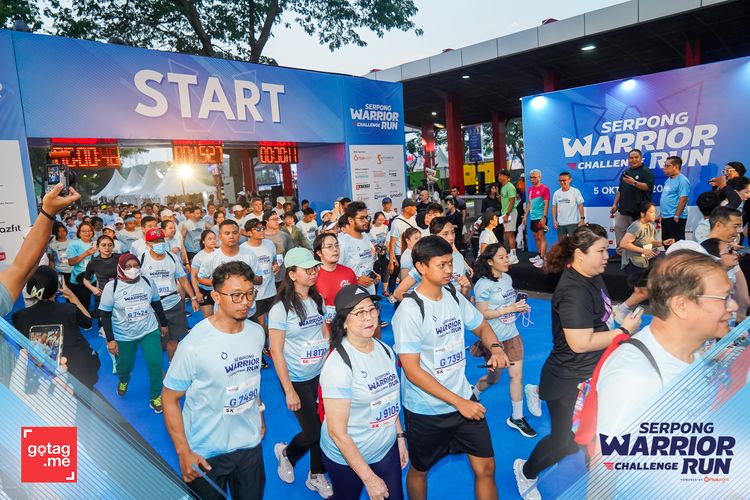 Race photo from SERPONG WARRIOR CHALLENGE RUN