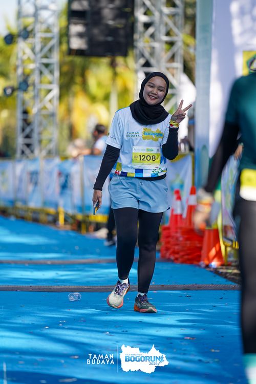 Race photo from Taman Budaya x BOGORUN 2025