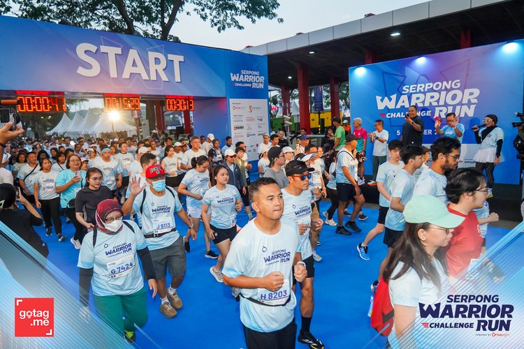 Race photo from SERPONG WARRIOR CHALLENGE RUN