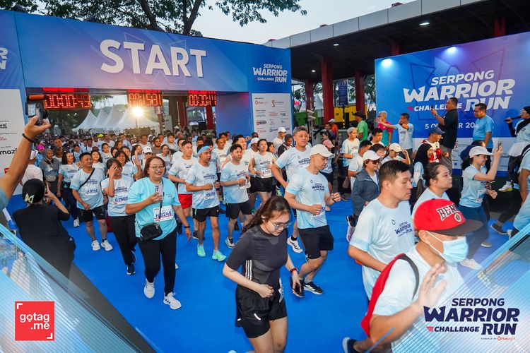 Race photo from SERPONG WARRIOR CHALLENGE RUN